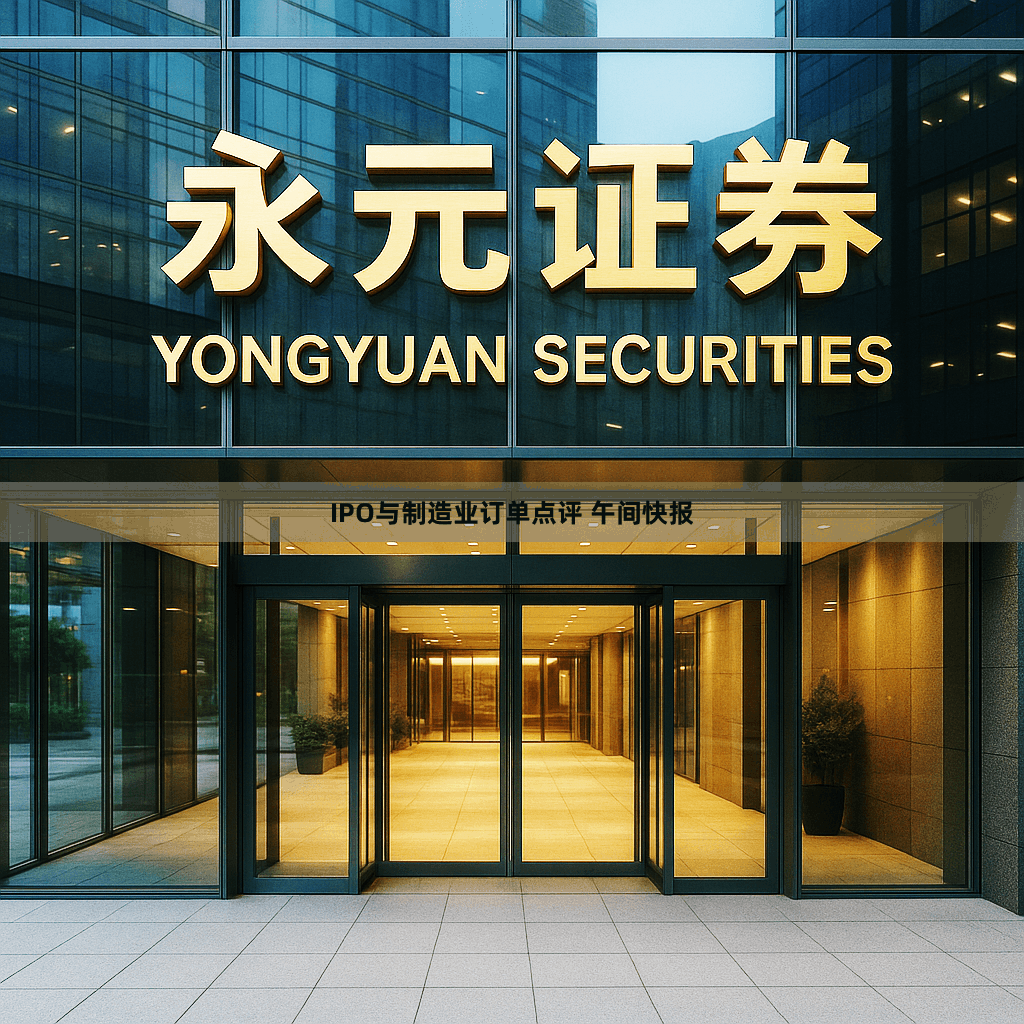 IPO与制造业订单点评 午间快报